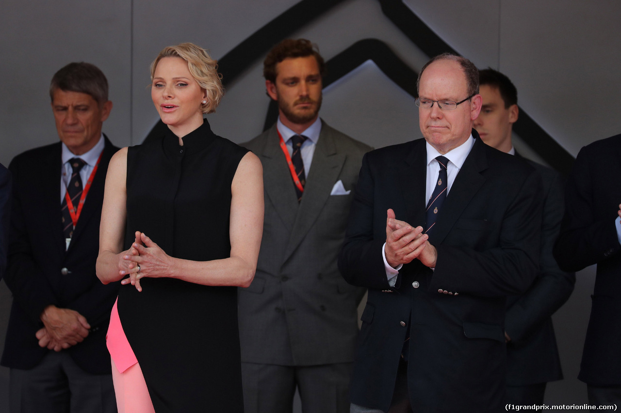 GP MONACO, 26.05.2019 - Gara, S.A.S La Princesse Charlene De Monaco e HSH Prince Albert II of Monaco