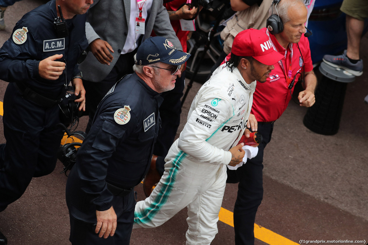 GP MONACO, 26.05.2019 - Gara, Lewis Hamilton (GBR) Mercedes AMG F1 W10 vincitore