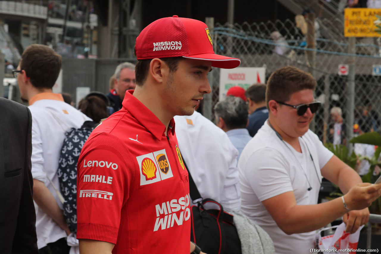 GP MONACO, 26.05.2019 - Gara, Charles Leclerc (MON) Ferrari SF90 retires from the race