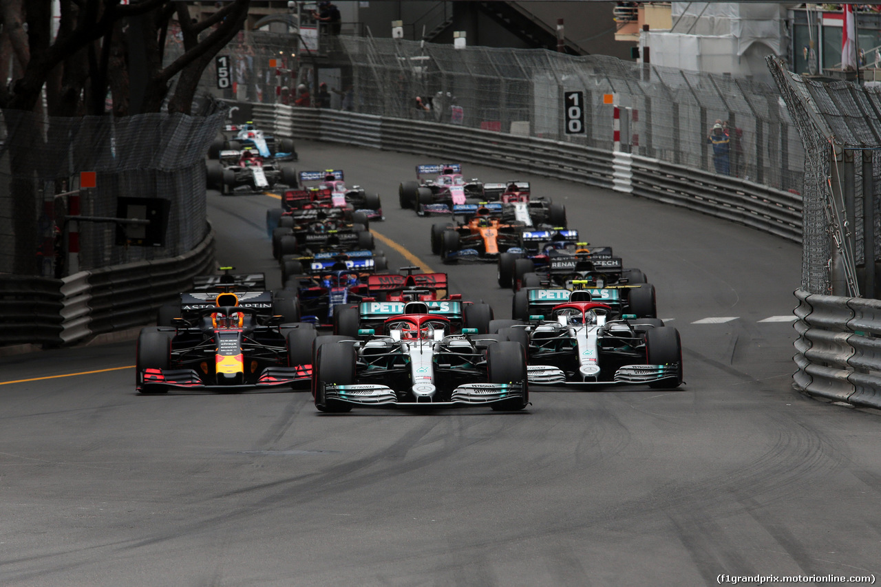 GP MONACO, 26.05.2019 - Gara, Start of the race
