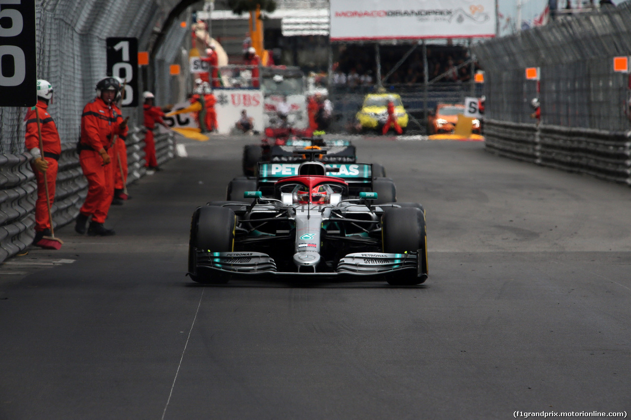 GP MONACO, 26.05.2019 - Gara, Lewis Hamilton (GBR) Mercedes AMG F1 W10