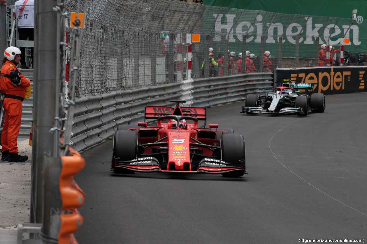 GP MONACO, 26.05.2019 - Gara, Sebastian Vettel (GER) Ferrari SF90