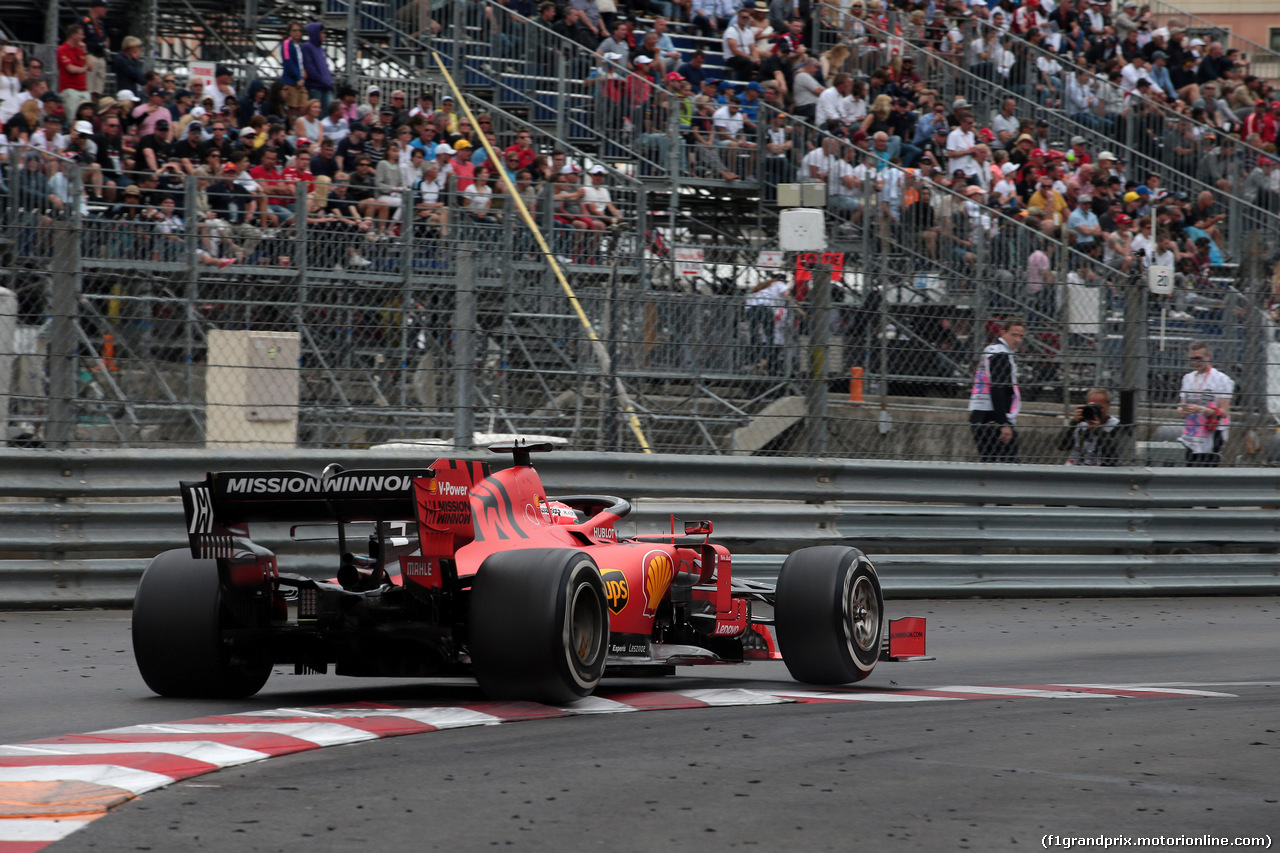 GP MONACO, 26.05.2019 - Gara, Sebastian Vettel (GER) Ferrari SF90