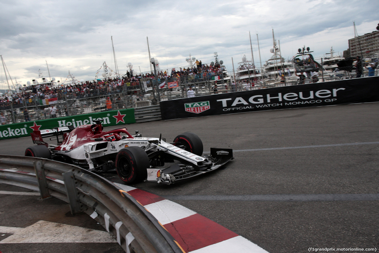 GP MONACO, 26.05.2019 - Gara, Kimi Raikkonen (FIN) Alfa Romeo Racing C38