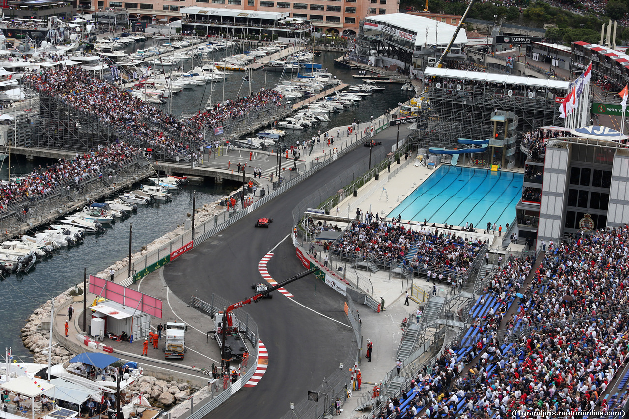 GP MONACO, 26.05.2019 - Gara, Sebastian Vettel (GER) Ferrari SF90