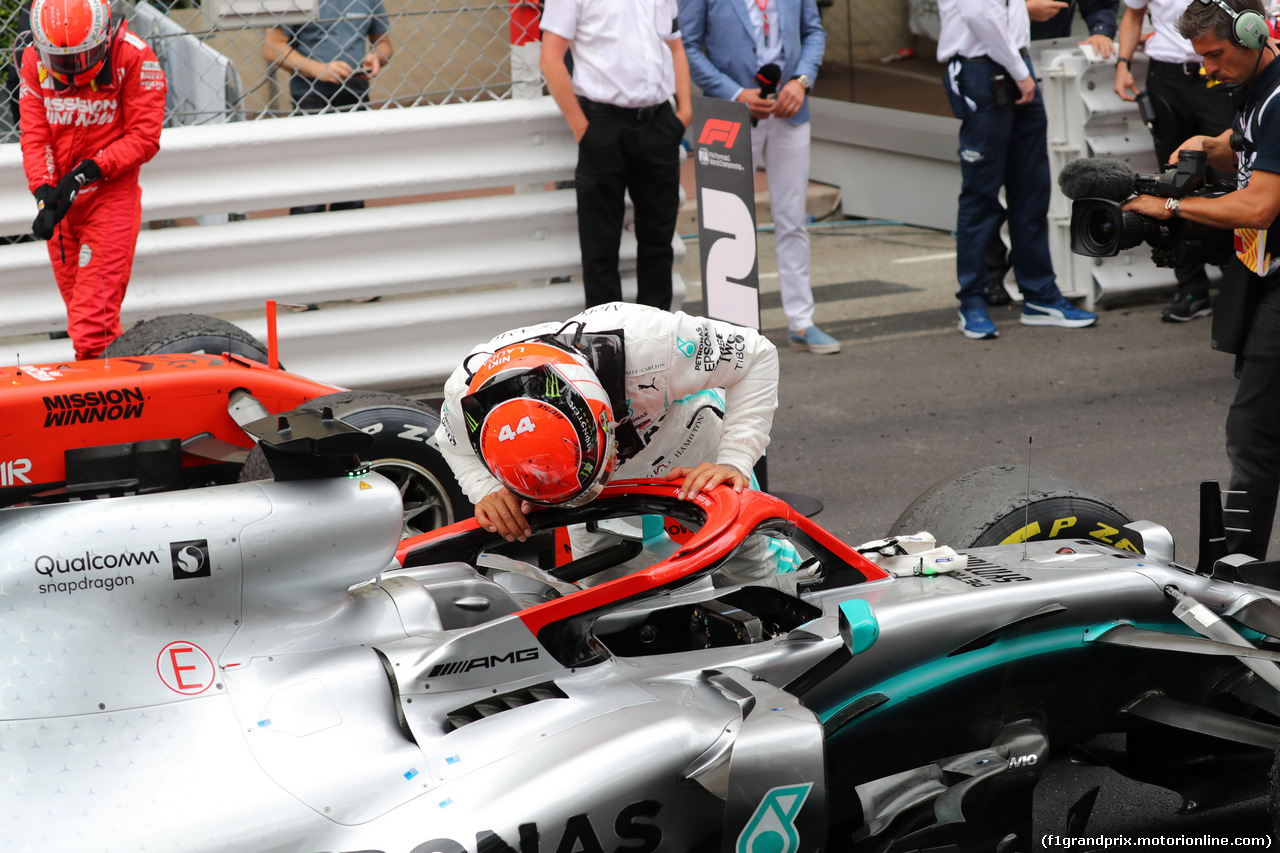 GP MONACO, 26.05.2019 - Gara, Lewis Hamilton (GBR) Mercedes AMG F1 W10 vincitore
