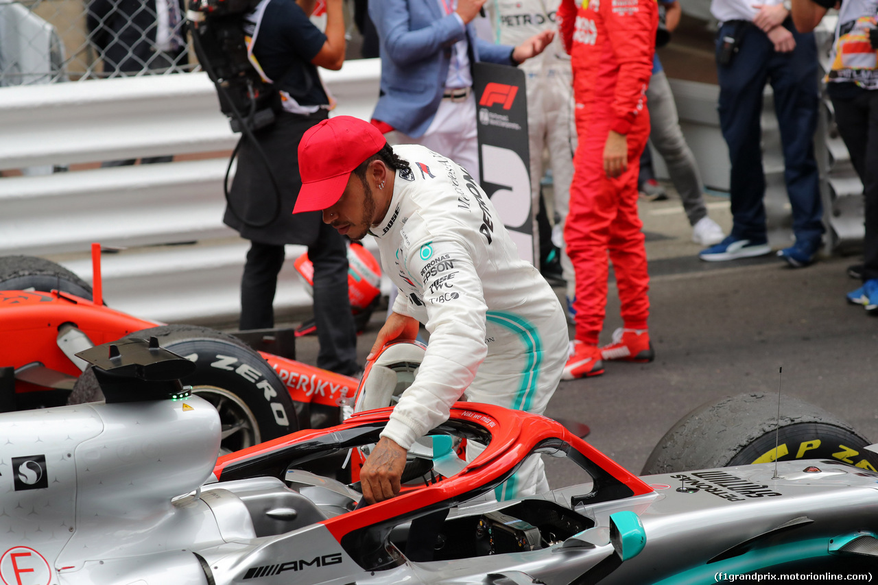 GP MONACO, 26.05.2019 - Gara, Lewis Hamilton (GBR) Mercedes AMG F1 W10 vincitore