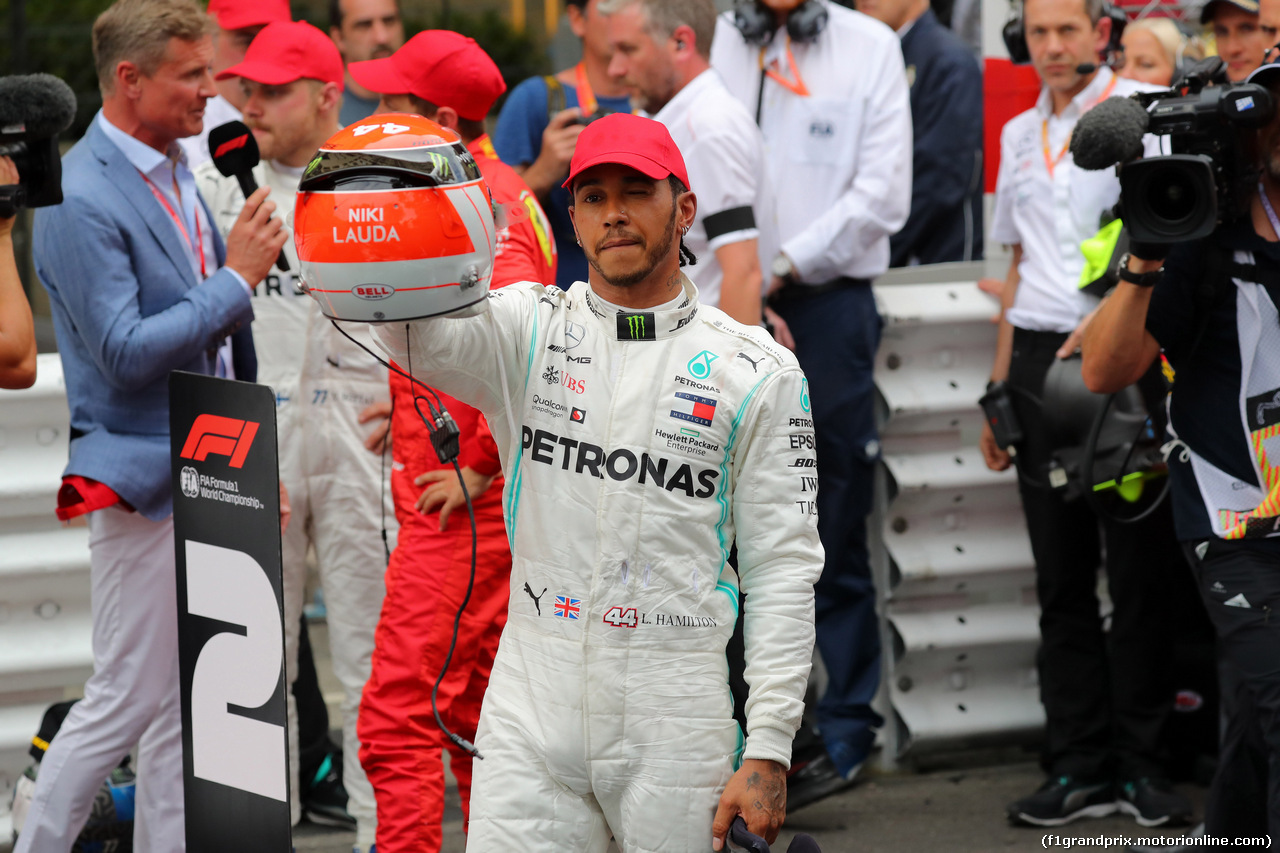 GP MONACO, 26.05.2019 - Gara, Lewis Hamilton (GBR) Mercedes AMG F1 W10 vincitore
