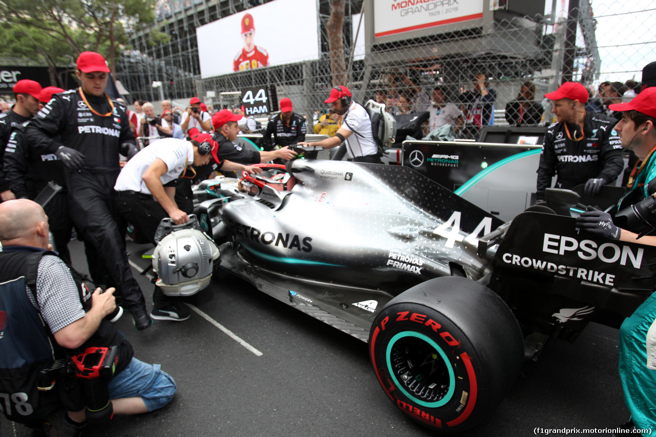 GP MONACO, 26.05.2019 - Gara, Lewis Hamilton (GBR) Mercedes AMG F1 W10