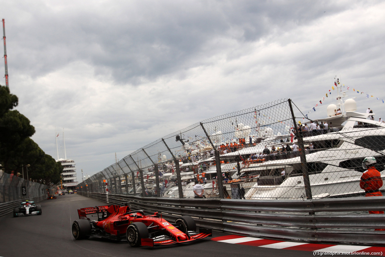 GP MONACO, 26.05.2019 - Gara, Sebastian Vettel (GER) Ferrari SF90