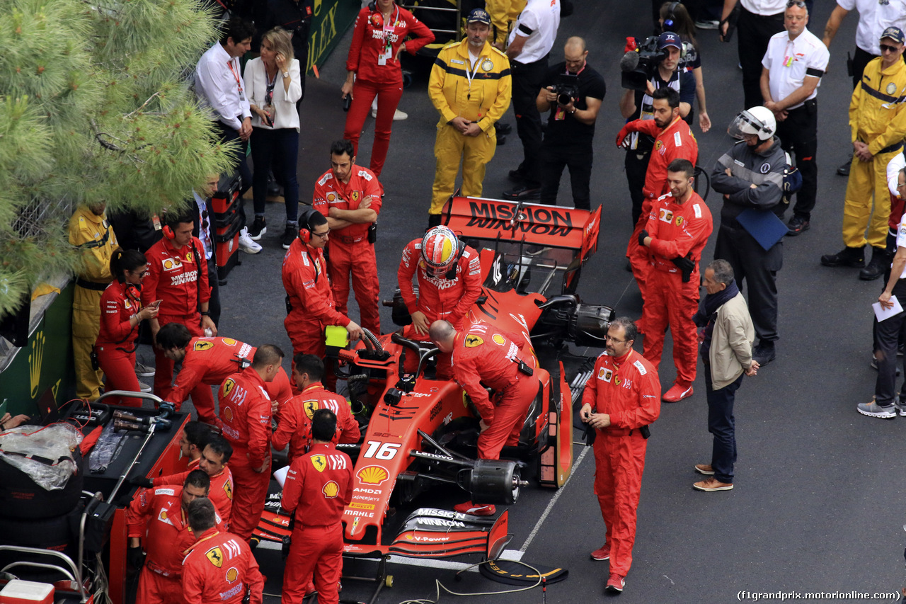 GP MONACO, 26.05.2019 - Gara, Charles Leclerc (MON) Ferrari SF90
