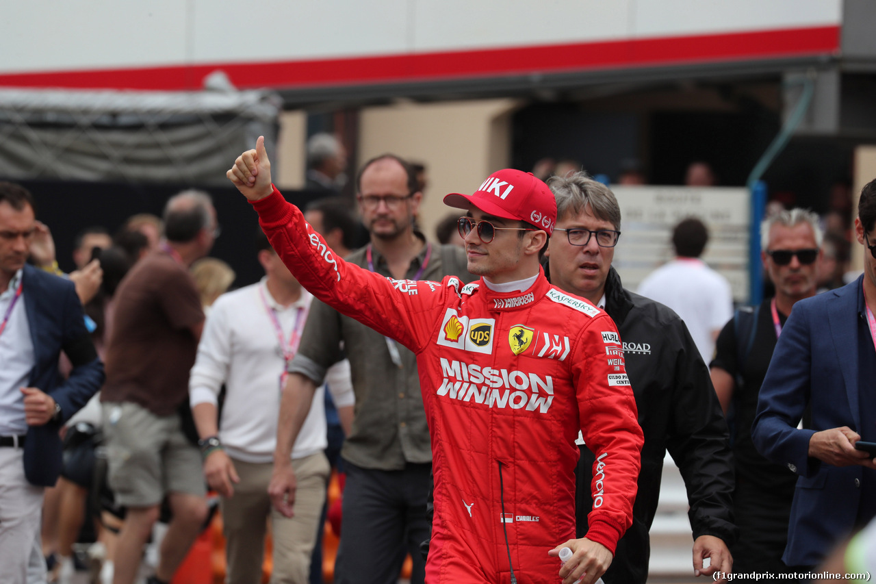 GP MONACO, 26.05.2019 - Gara, Charles Leclerc (MON) Ferrari SF90