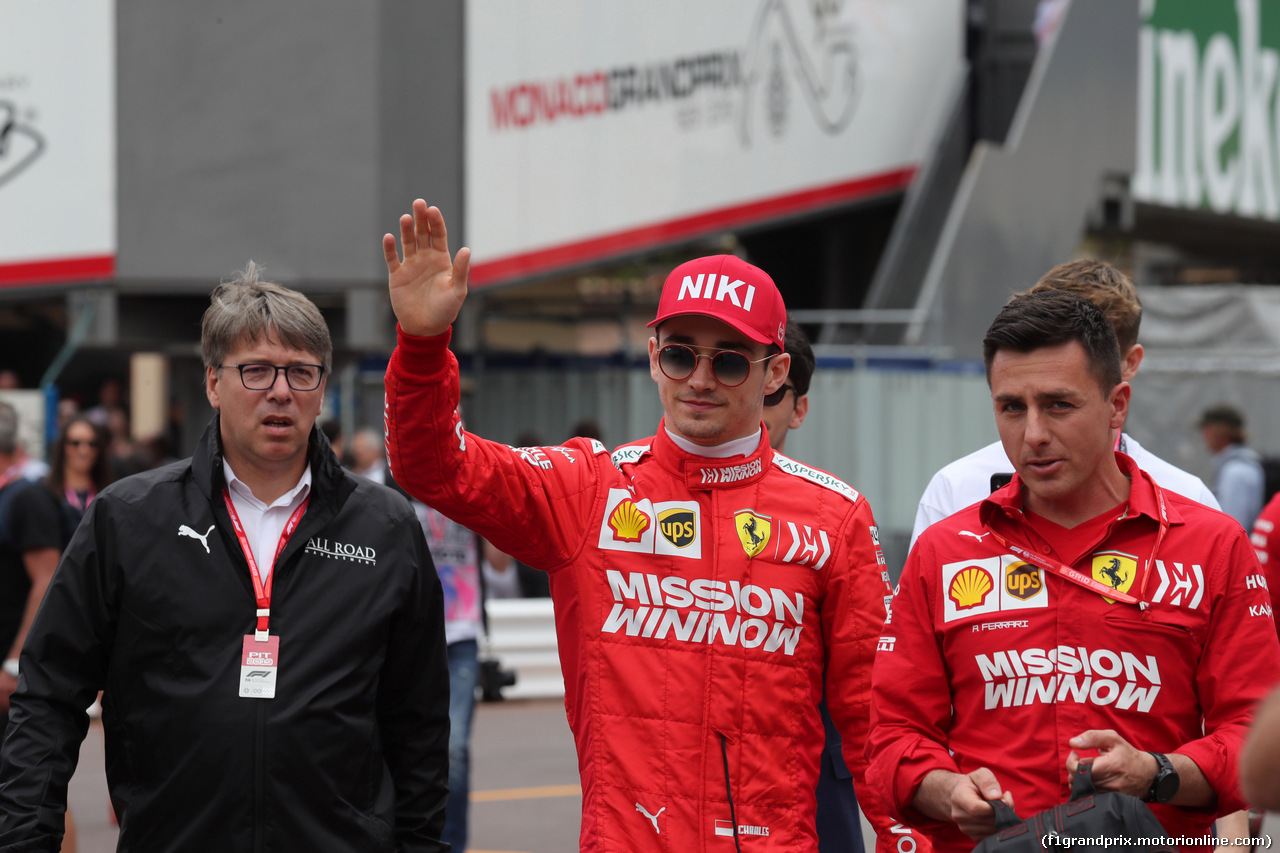 GP MONACO, 26.05.2019 - Gara, Charles Leclerc (MON) Ferrari SF90