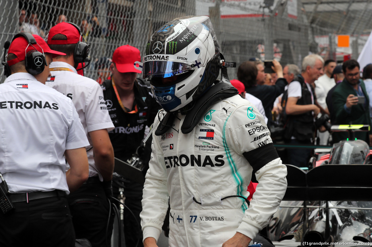 GP MONACO, 26.05.2019 - Gara, Valtteri Bottas (FIN) Mercedes AMG F1 W010