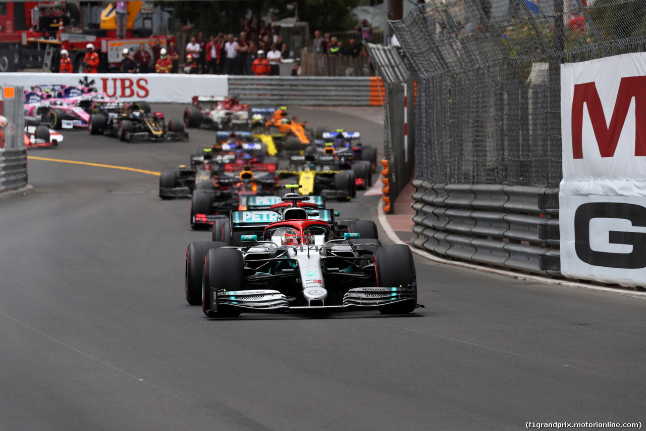 GP MONACO, 26.05.2019 - Gara, Start of the race