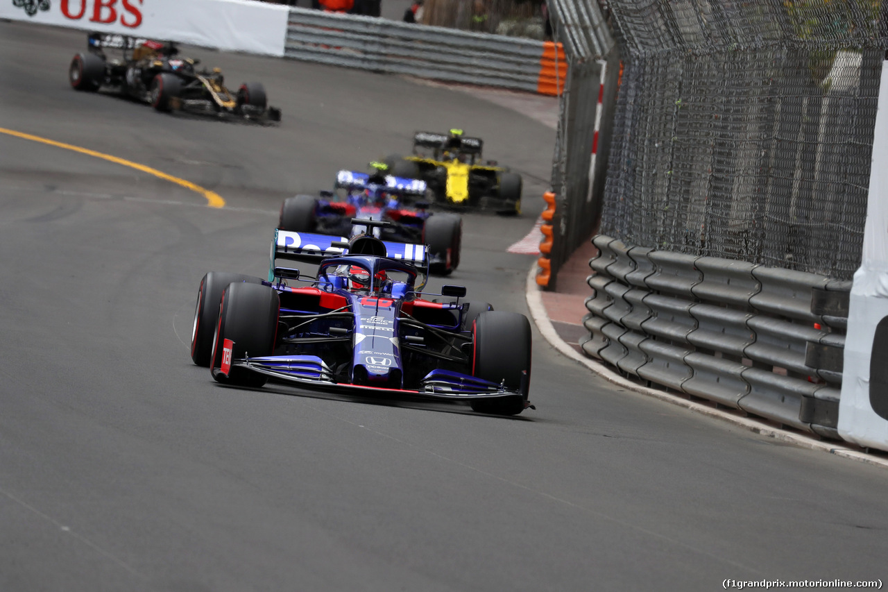 GP MONACO, 26.05.2019 - Gara, Daniil Kvyat (RUS) Scuderia Toro Rosso STR14