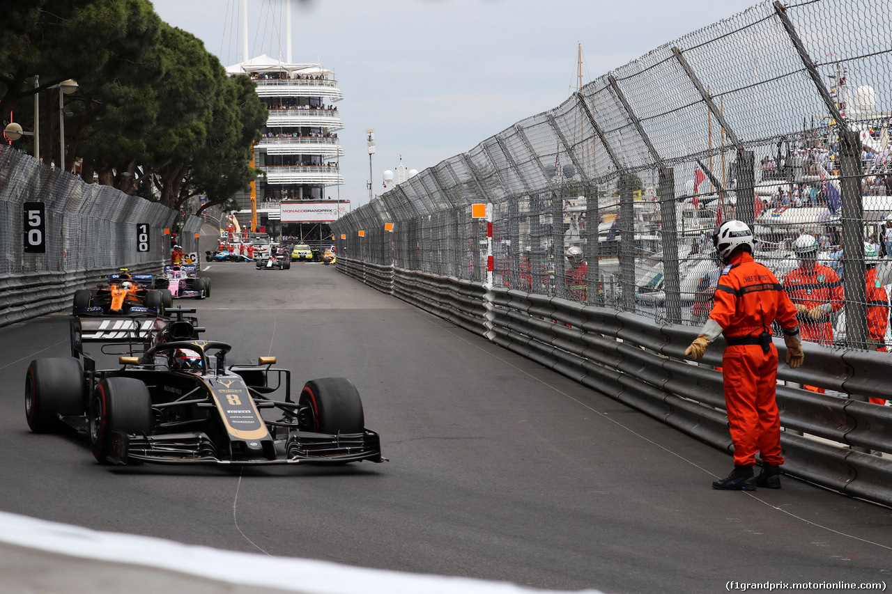 GP MONACO, 26.05.2019 - Gara, Romain Grosjean (FRA) Haas F1 Team VF-19