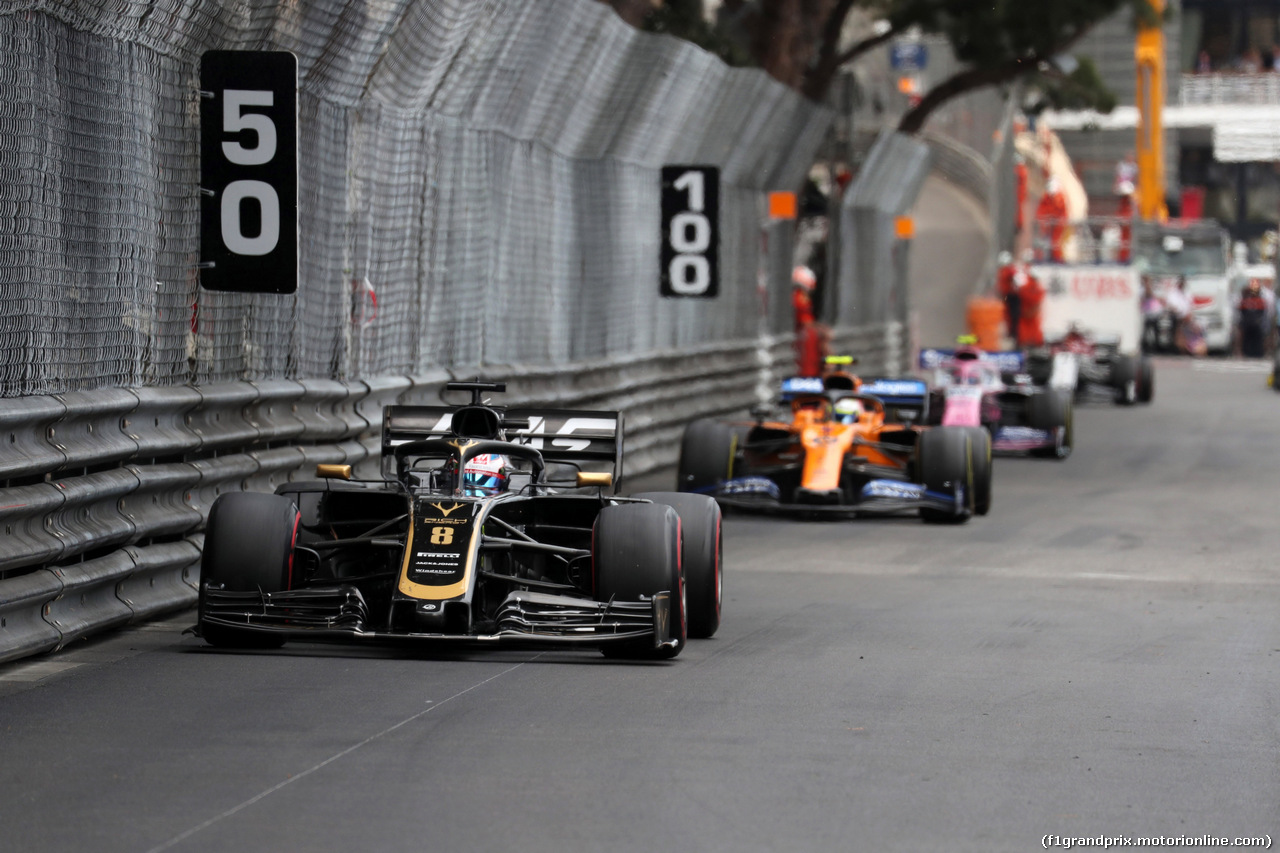 GP MONACO, 26.05.2019 - Gara, Romain Grosjean (FRA) Haas F1 Team VF-19