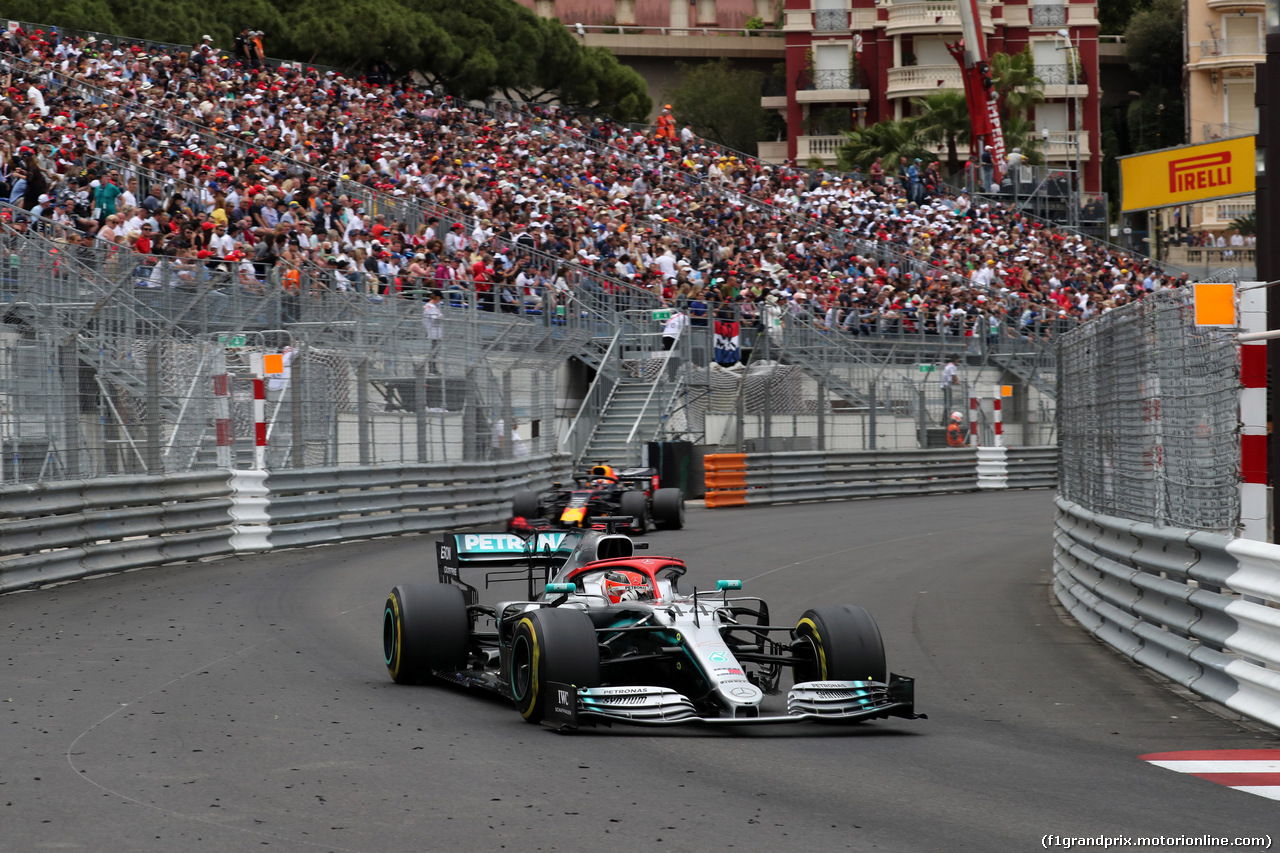 GP MONACO, 26.05.2019 - Gara, Lewis Hamilton (GBR) Mercedes AMG F1 W10