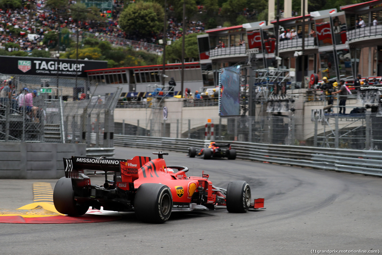 GP MONACO, 26.05.2019 - Gara, Sebastian Vettel (GER) Ferrari SF90