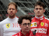 GP MONACO, 26.05.2019 - Gara, Sebastian Vettel (GER) Ferrari SF90 , Mattia Binotto (ITA) Ferrari Team Principal e Charles Leclerc (MON) Ferrari SF90