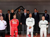 GP MONACO, 26.05.2019 - Gara, 2nd place Sebastian Vettel (GER) Ferrari SF90, Lewis Hamilton (GBR) Mercedes AMG F1 W10 vincitore e 3rd place Valtteri Bottas (FIN) Mercedes AMG F1 W010