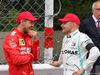 GP MONACO, 26.05.2019 - Gara, 2nd place Sebastian Vettel (GER) Ferrari SF90 e 3rd place Valtteri Bottas (FIN) Mercedes AMG F1 W010