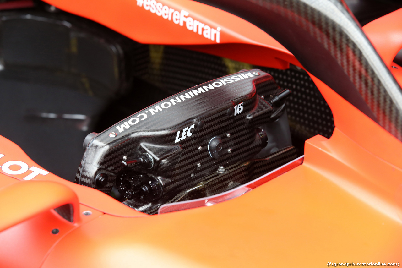 GP MONACO, 22.05.2019 - Thr steering wheel of Charles Leclerc (MON) Ferrari SF90