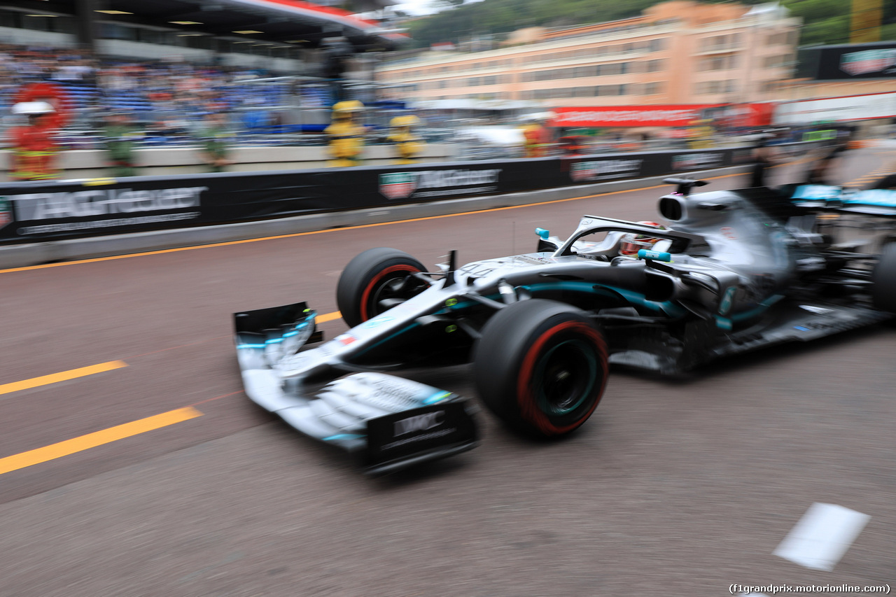 GP MONACO, 23.05.2019 - Prove Libere 1, Lewis Hamilton (GBR) Mercedes AMG F1 W10