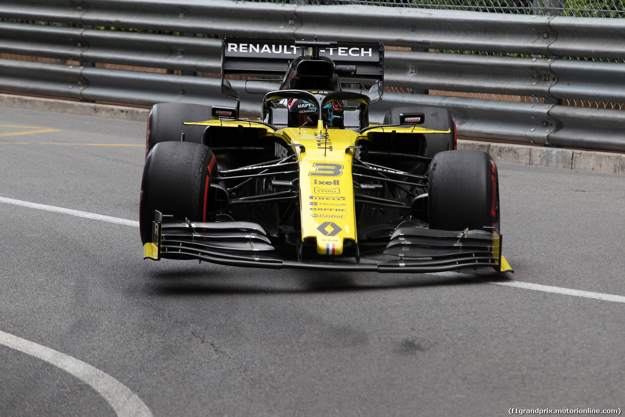 GP MONACO, 23.05.2019 - Prove Libere 1, Daniel Ricciardo (AUS) Renault Sport F1 Team RS19