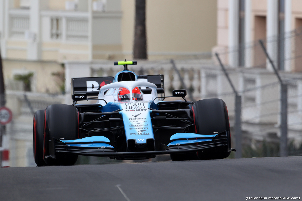 GP MONACO, 23.05.2019 - Prove Libere 1, Robert Kubica (POL) Williams Racing FW42