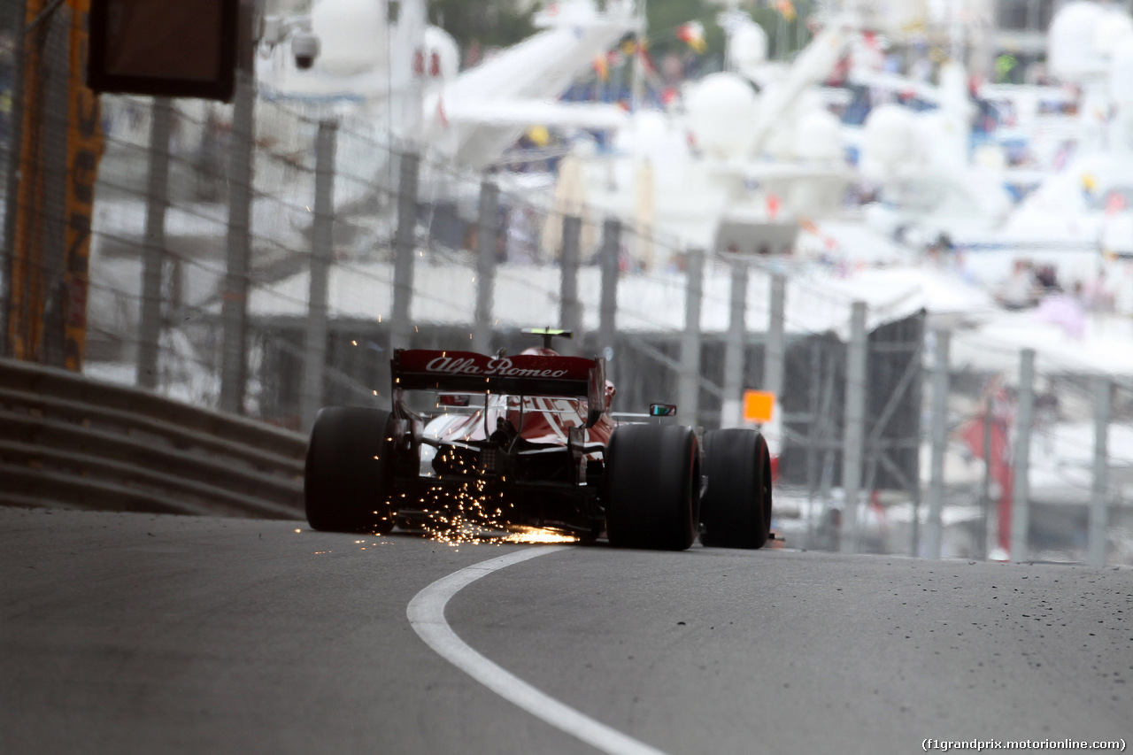 GP MONACO, 23.05.2019 - Prove Libere 1, Antonio Giovinazzi (ITA) Alfa Romeo Racing C38