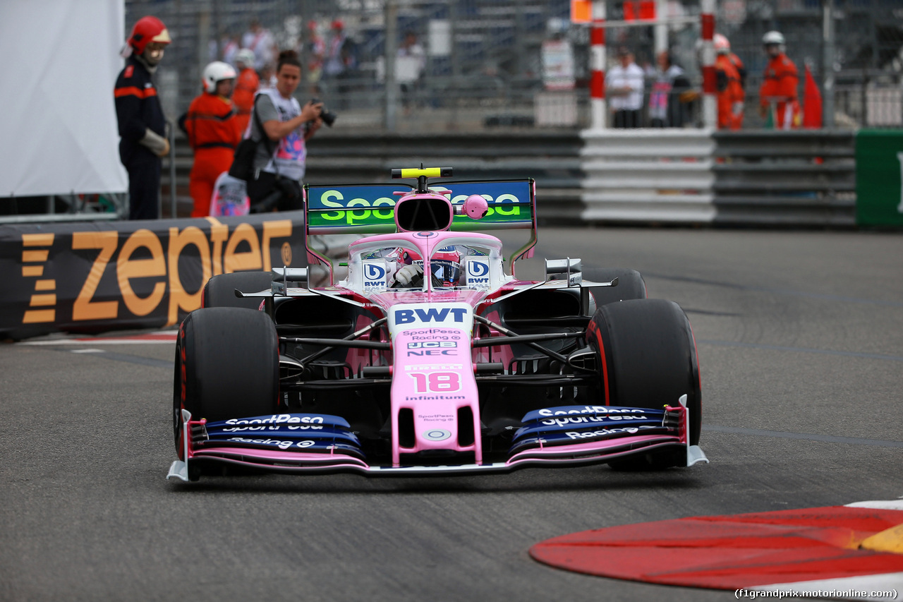 GP MONACO, 23.05.2019 - Prove Libere 1, Lance Stroll (CDN) Racing Point F1 Team RP19