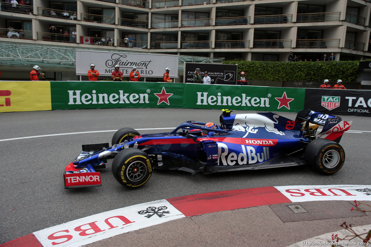 GP MONACO, 23.05.2019 - Prove Libere 1, Alexander Albon (THA) Scuderia Toro Rosso STR14