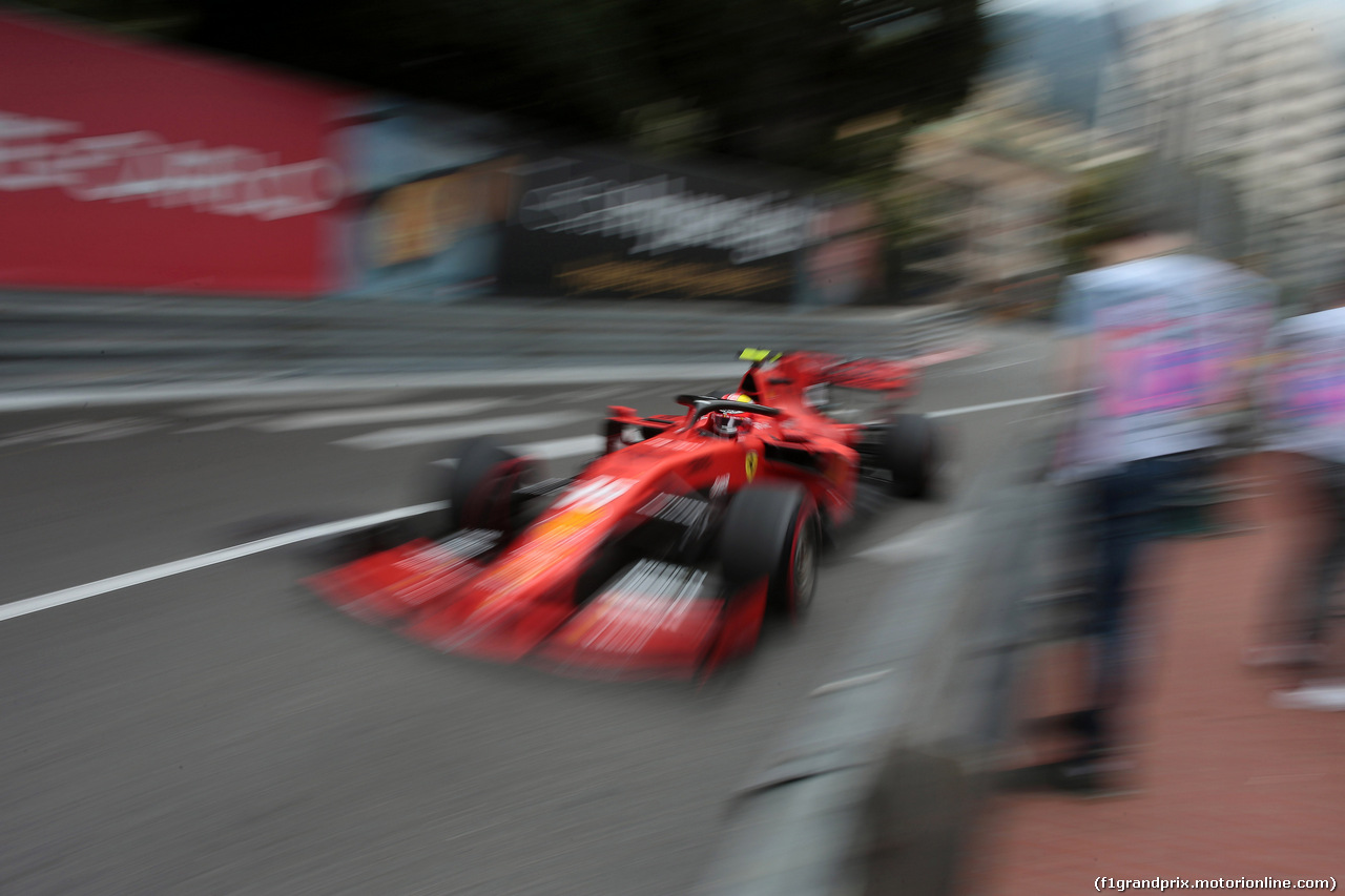 GP MONACO, 23.05.2019 - Prove Libere 1, Charles Leclerc (MON) Ferrari SF90