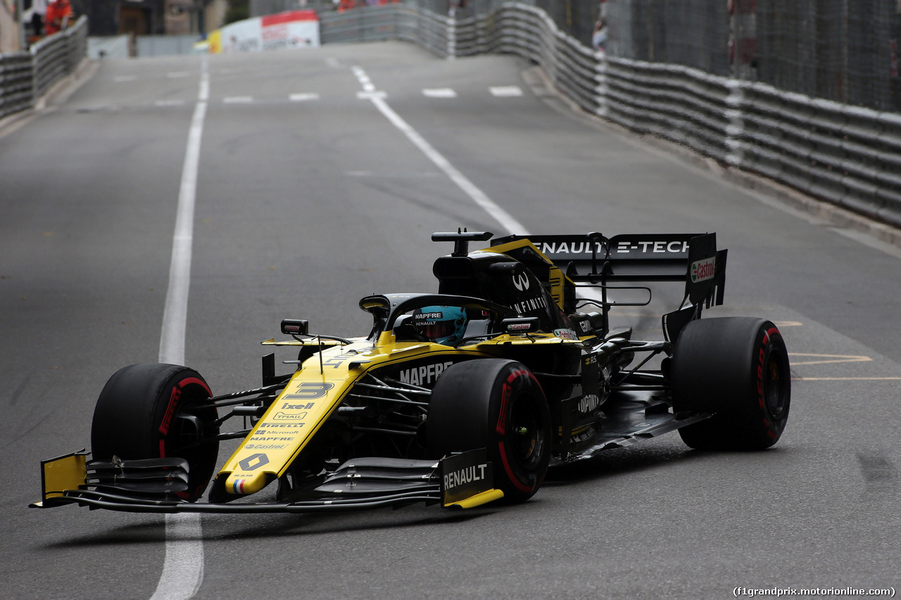 GP MONACO, 23.05.2019 - Prove Libere 1, Daniel Ricciardo (AUS) Renault Sport F1 Team RS19