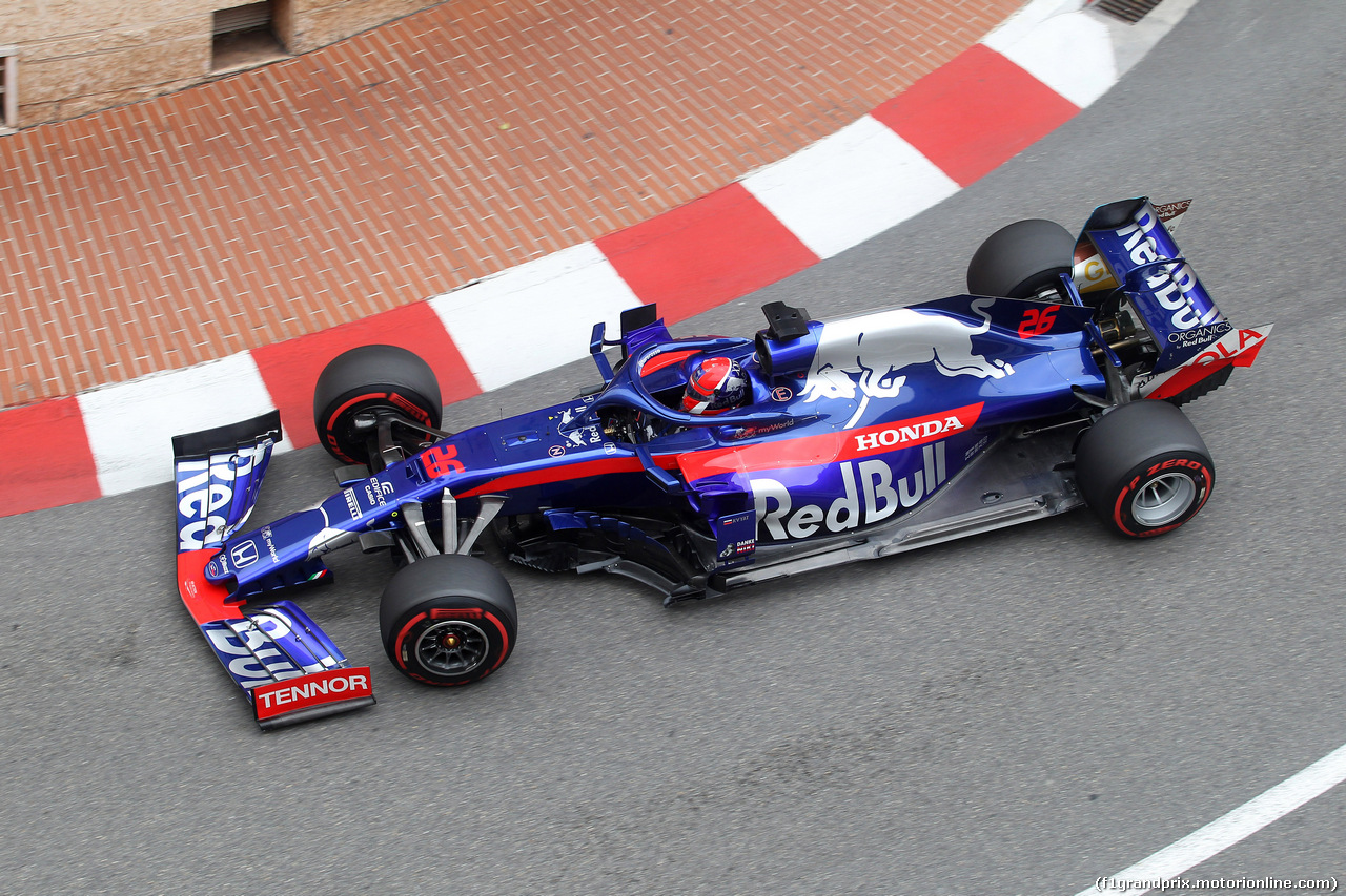 GP MONACO, 23.05.2019 - Prove Libere 1, Daniil Kvyat (RUS) Scuderia Toro Rosso STR14