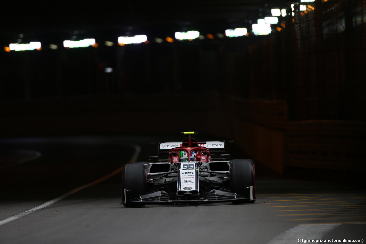 GP MONACO, 23.05.2019 - Prove Libere 1, Antonio Giovinazzi (ITA) Alfa Romeo Racing C38