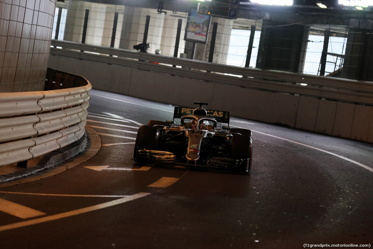 GP MONACO, 23.05.2019 - Prove Libere 1, Lewis Hamilton (GBR) Mercedes AMG F1 W10