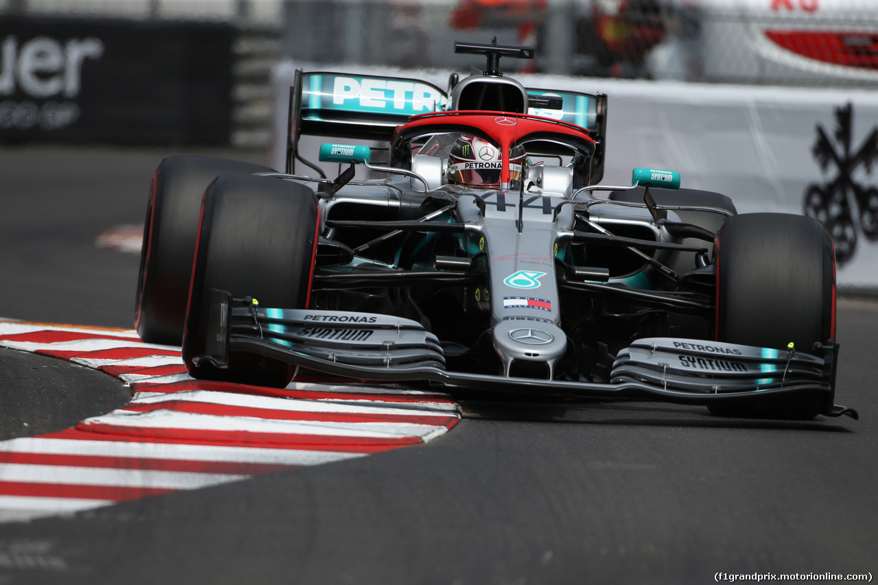 GP MONACO, 25.05.2019 - Prove Libere 3, Lewis Hamilton (GBR) Mercedes AMG F1 W10