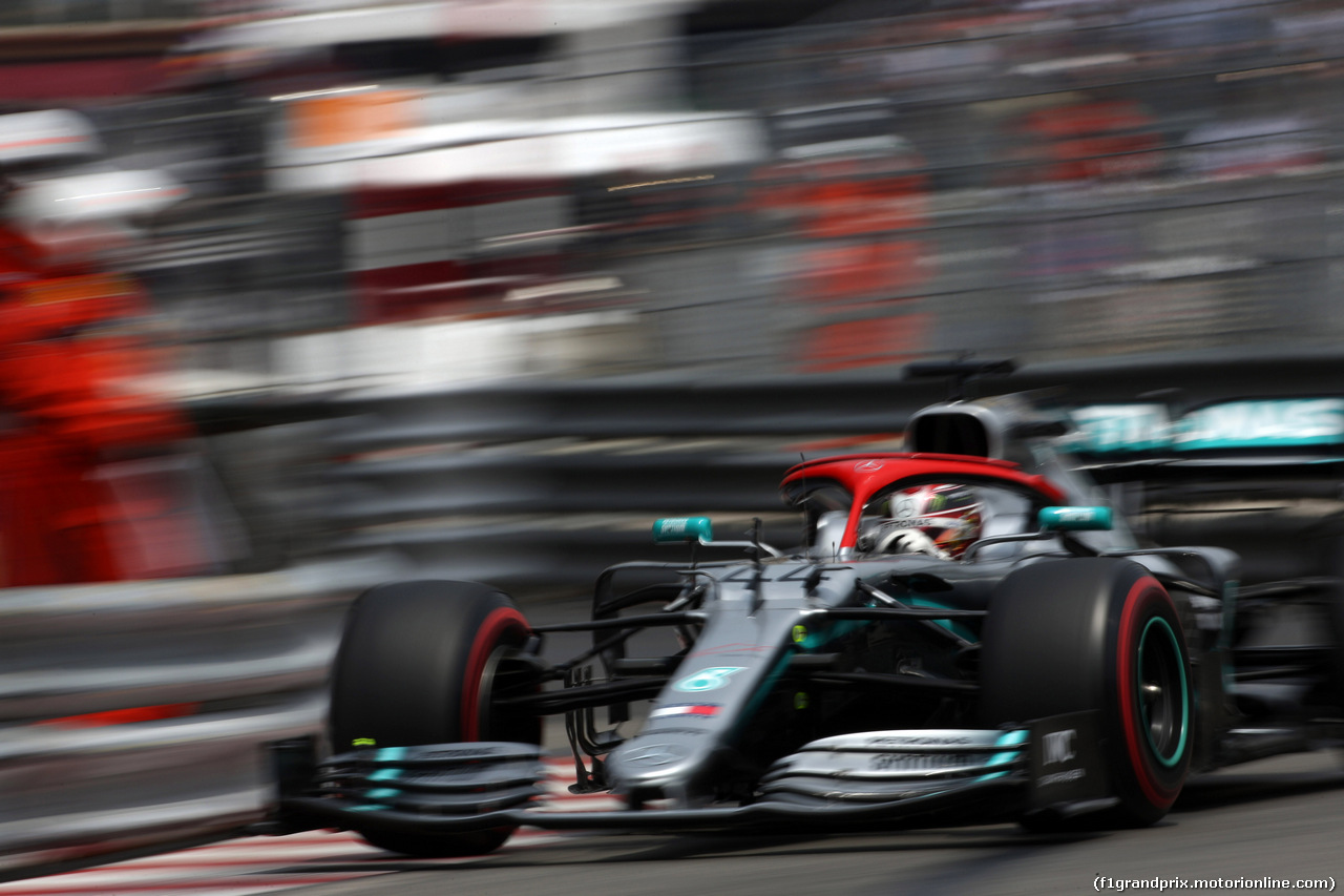 GP MONACO, 25.05.2019 - Prove Libere 3, Lewis Hamilton (GBR) Mercedes AMG F1 W10