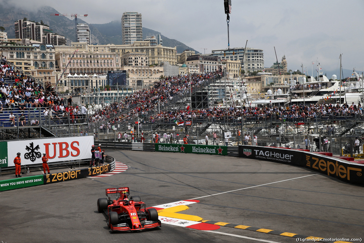 GP MONACO, 25.05.2019 - Prove Libere 3, Charles Leclerc (MON) Ferrari SF90