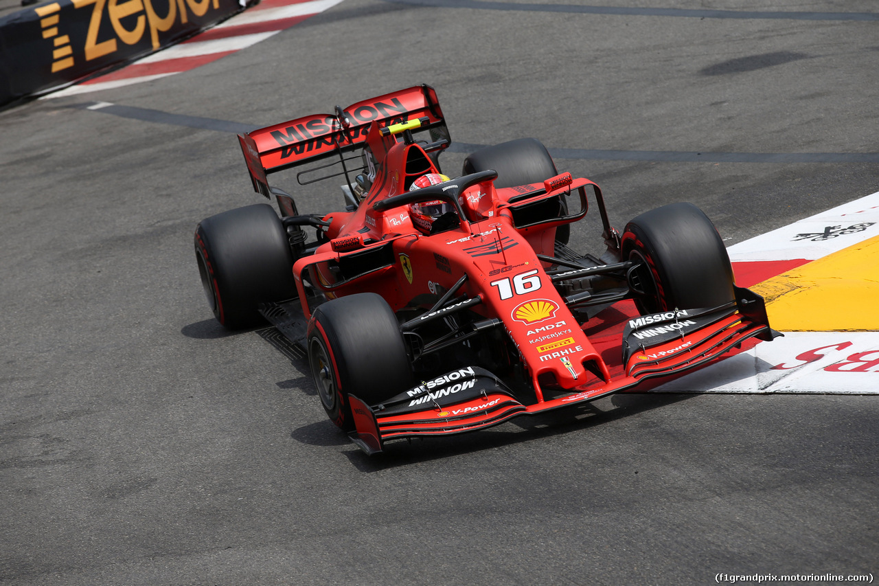 GP MONACO, 25.05.2019 - Prove Libere 3, Charles Leclerc (MON) Ferrari SF90