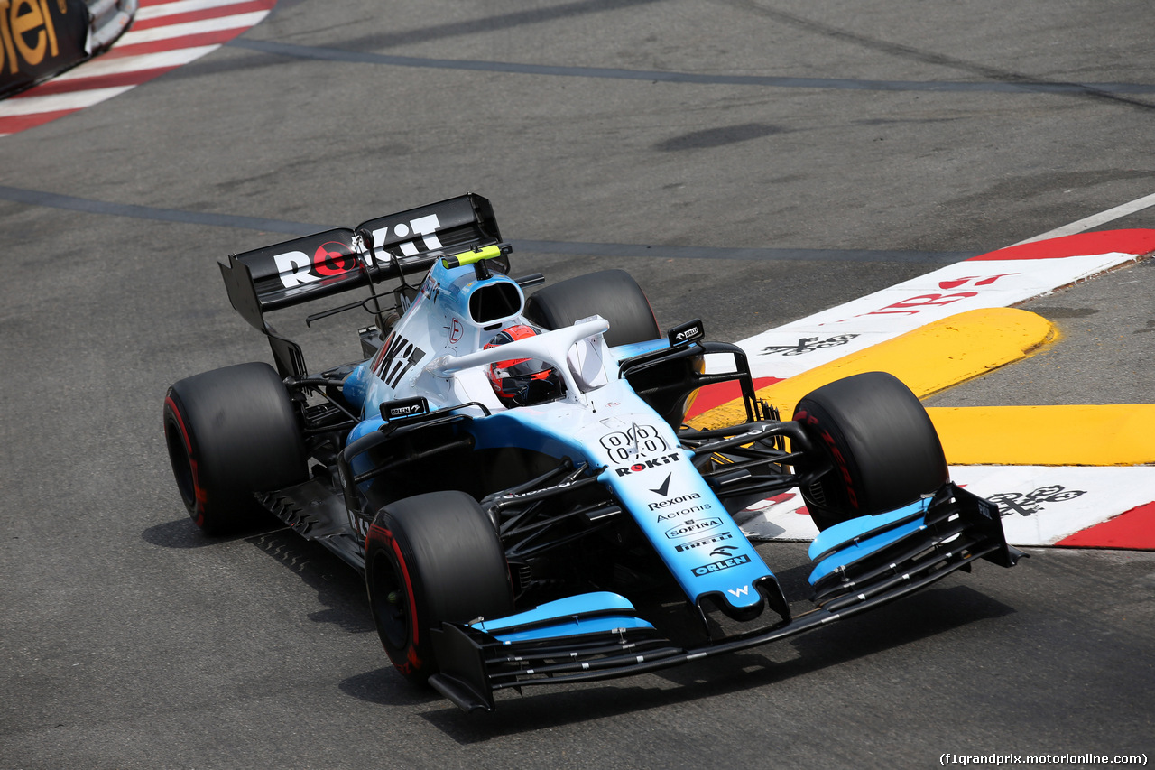 GP MONACO, 25.05.2019 - Prove Libere 3, Robert Kubica (POL) Williams Racing FW42