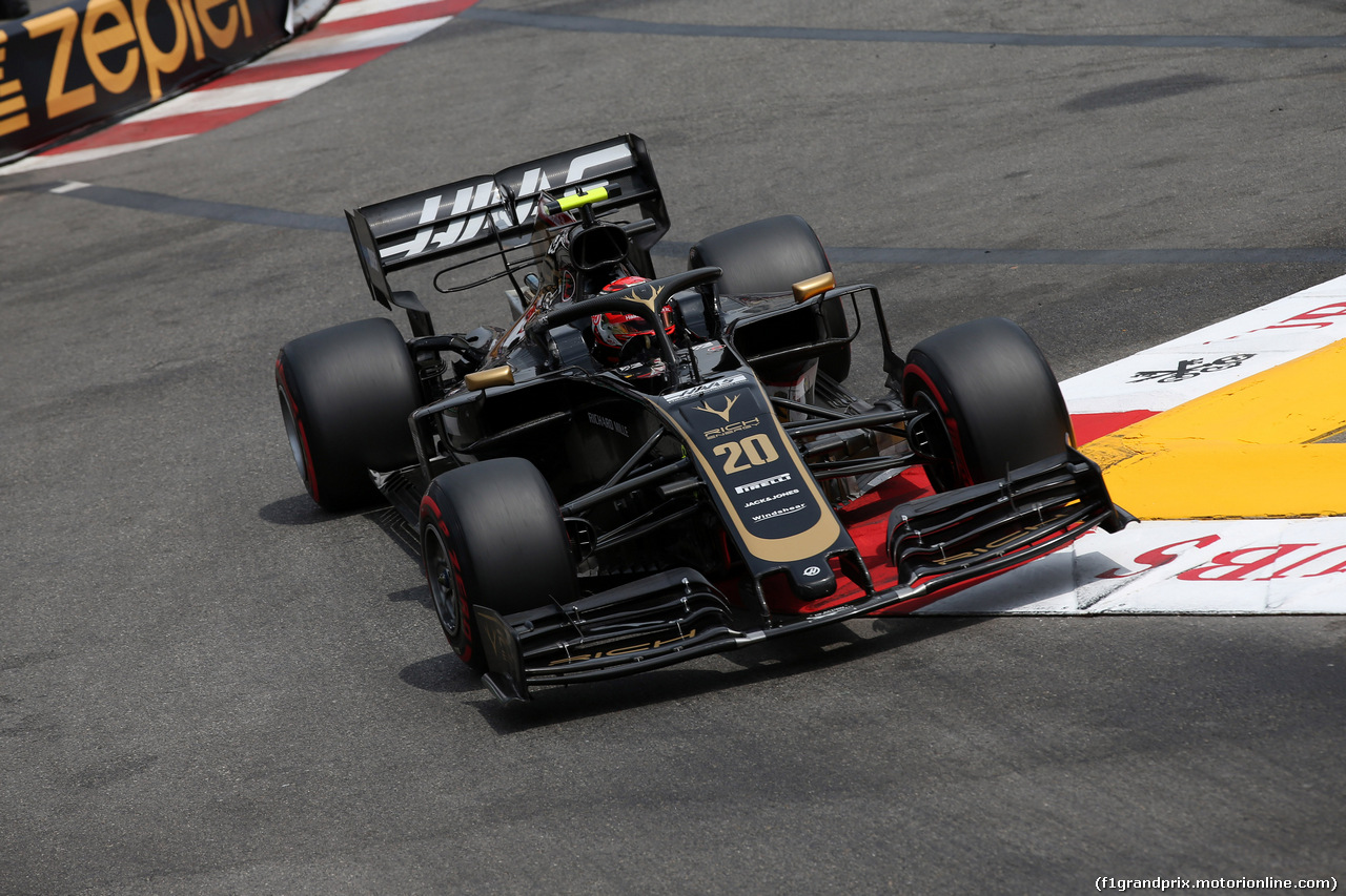 GP MONACO, 25.05.2019 - Prove Libere 3, Kevin Magnussen (DEN) Haas F1 Team VF-19