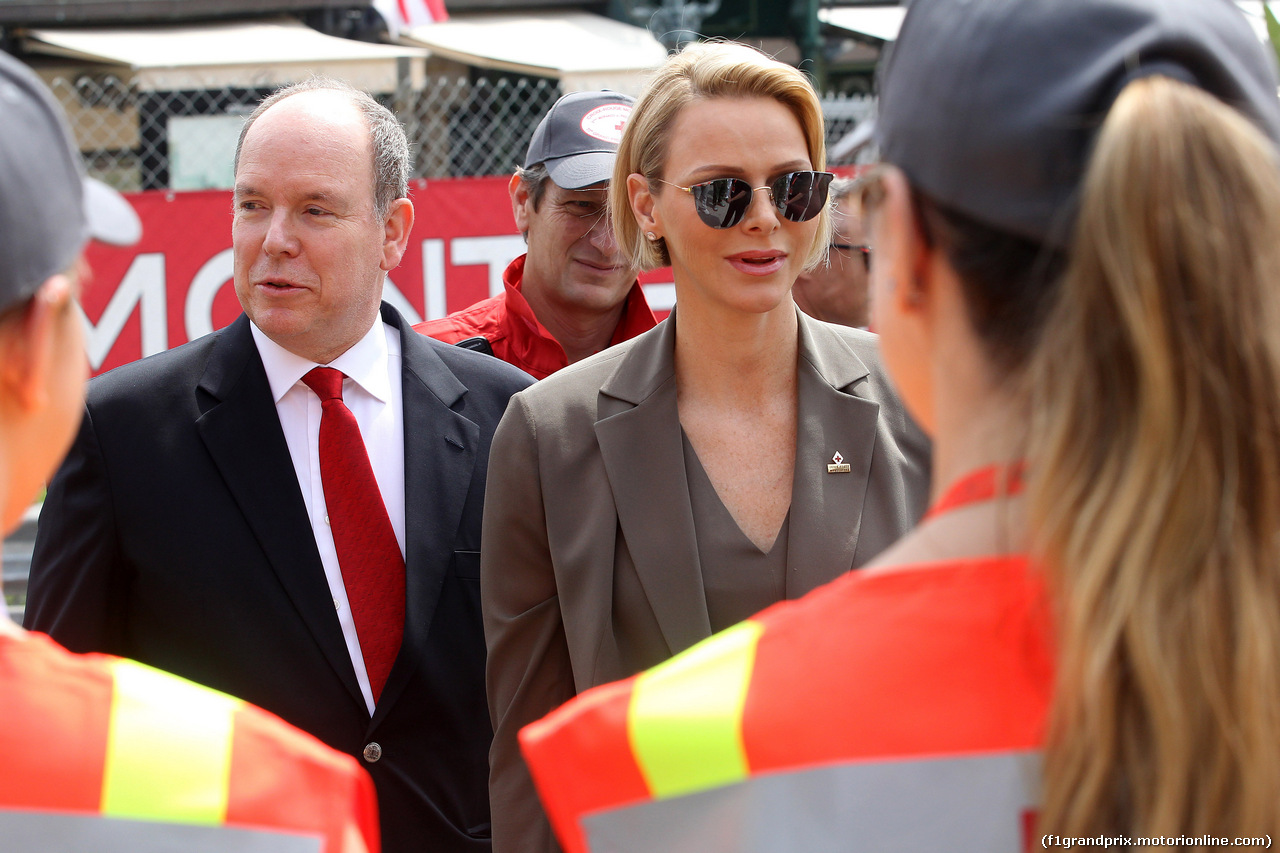 GP MONACO, 25.05.2019 - Prove Libere 3, HSH Prince Albert II of Monaco e S.A.S La Princesse Charlene De Monaco