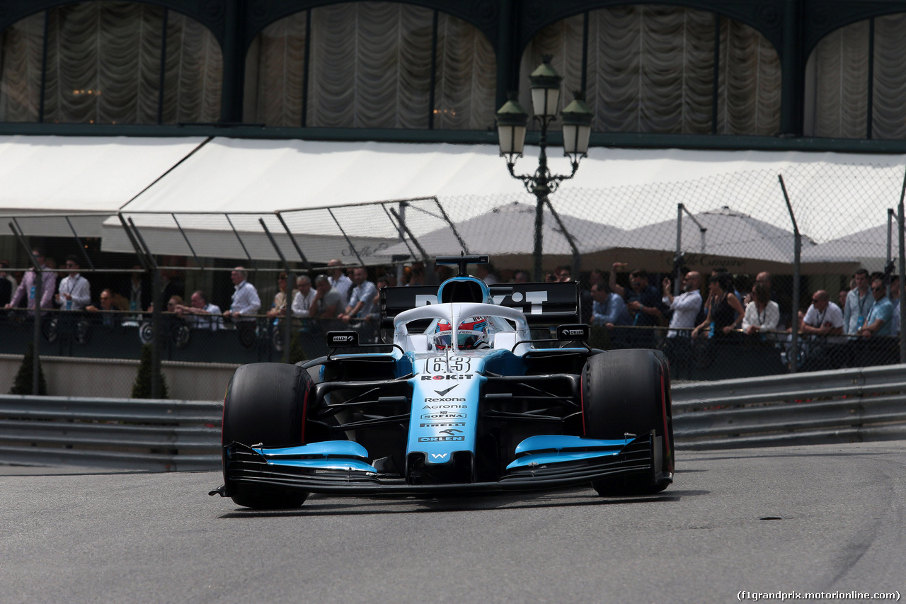 GP MONACO, 25.05.2019 - Prove Libere 3, George Russell (GBR) Williams Racing FW42
