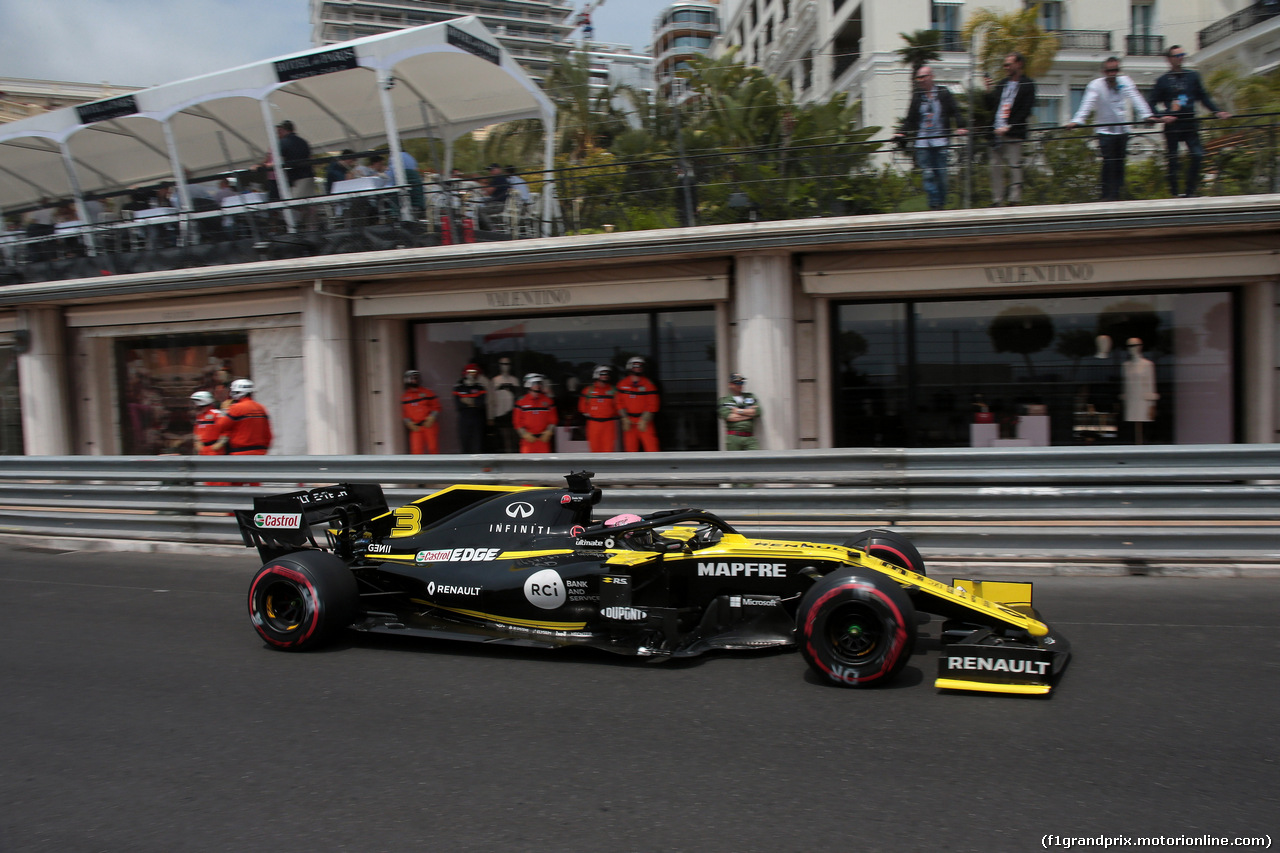 GP MONACO, 25.05.2019 - Prove Libere 3, Daniel Ricciardo (AUS) Renault Sport F1 Team RS19