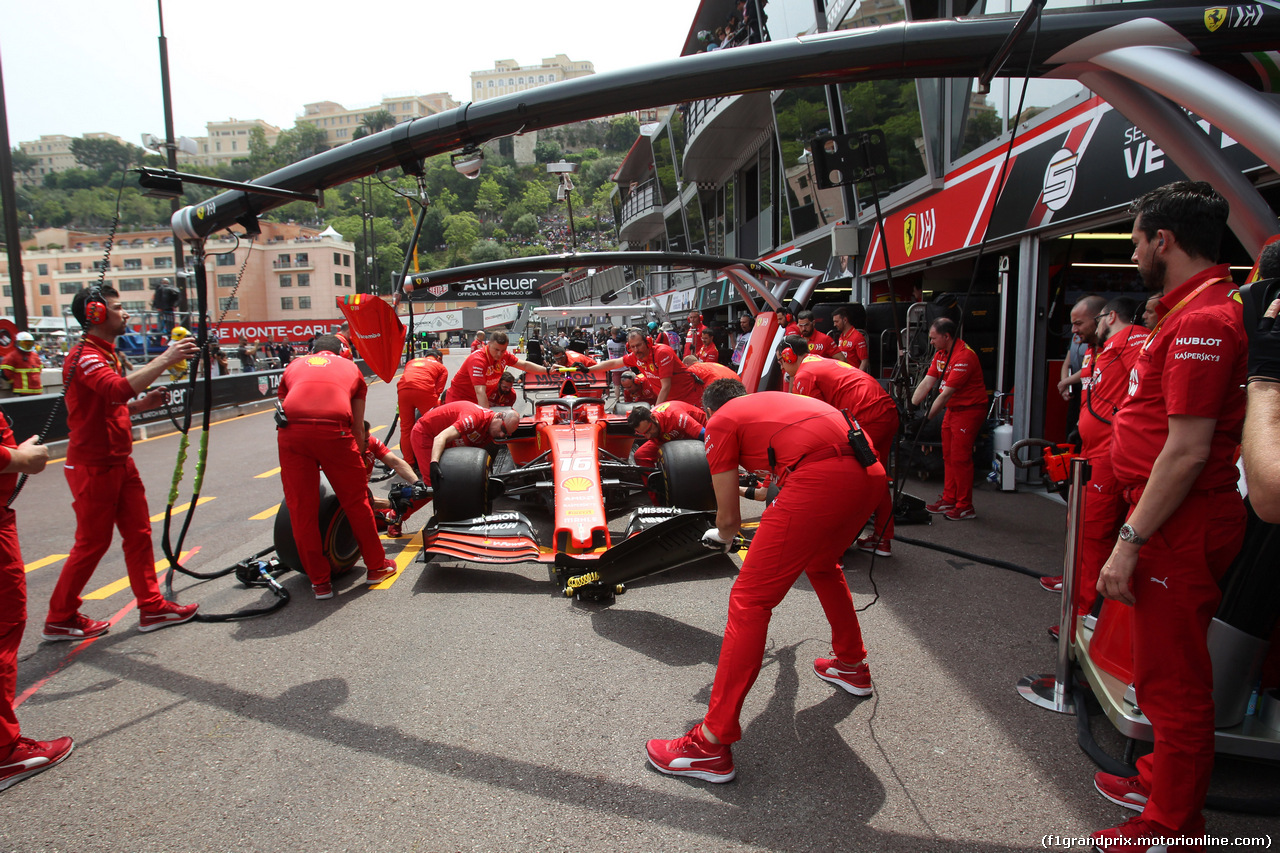 GP MONACO, 25.05.2019 - Prove Libere 3, Charles Leclerc (MON) Ferrari SF90