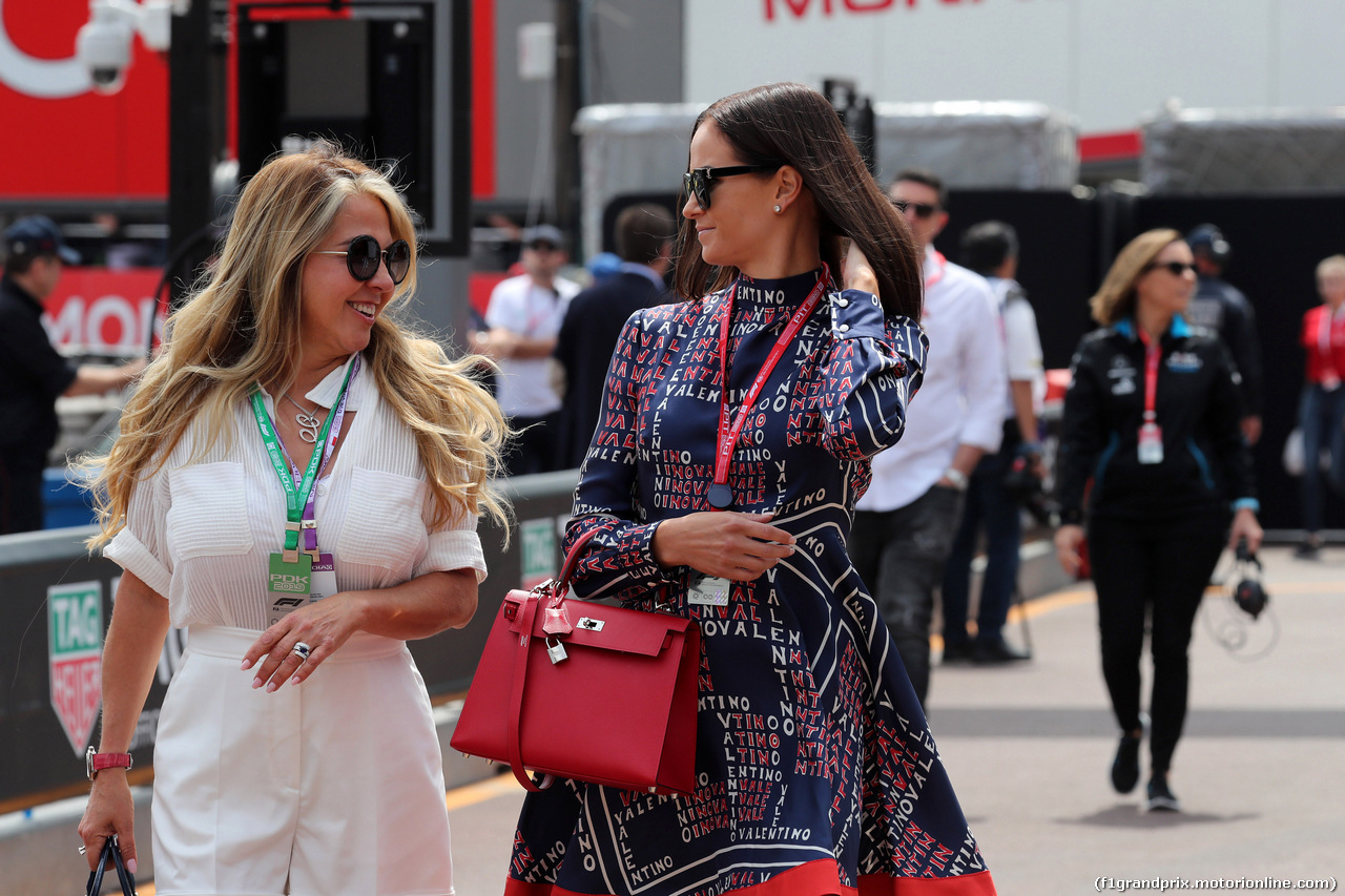 GP MONACO, 25.05.2019 - Prove Libere 3, Minttu Raikkonen, wife of Kimi Raikkonen (FIN)